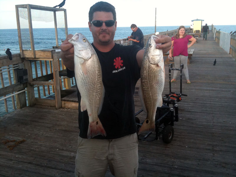 Sun Glow Pier Redfish