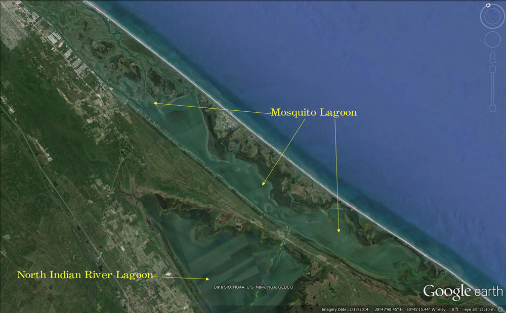 Mosquito Lagoon Chart