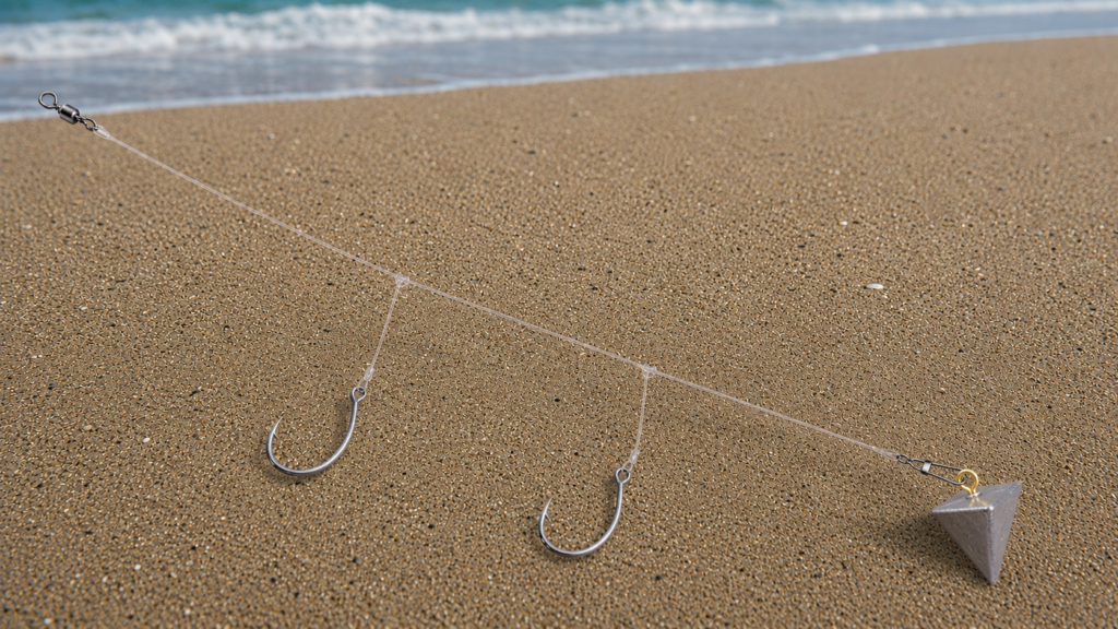 Double Dropper for Whiting | Florida Shore Fishing Double Dropper for Whiting