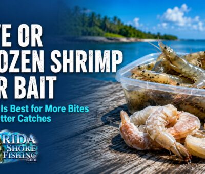 Live or Frozen Shrimp for Bait