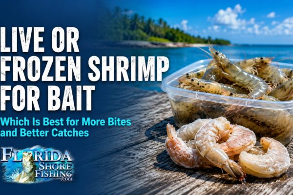 Live or Frozen Shrimp for Bait